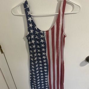 American flag dress